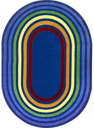 Joy Carpets Kid Essentials Rainbow Rings Multi